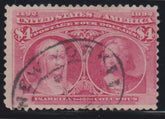 US Early Commemoratives #244 Used Just F